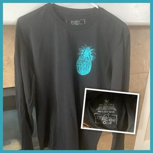 Riot Society Long Sleeved Tee - Black